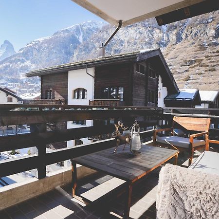 Stylish Home With Matterhorn View In The Center Zermatt Eksteriør bilde